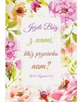 Opakowanie A Kartka składana - Jeżeli Bóg z nami