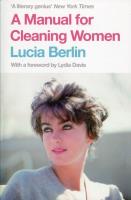 A Manual for Cleaning Women. Autor: Lucia Berlin. SmakLiter.pl Okładka książki A Manual for Cleaning Women