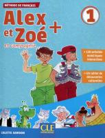 Alex et Zoe plus 1 podręcznik + CD. Autor: Colette Samson. SmakLiter.pl Okładka książki Alex et Zoe plus 1 podręcznik + CD
