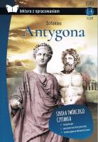 ANTYGONA LEKTURA Z OPRACOWANIEM. Autor: Sofokles. SmakLiter.pl Okładka książki ANTYGONA LEKTURA Z OPRACOWANIEM