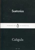 Caligula. Autor: Suetonius. SmakLiter.pl Okładka książki Caligula