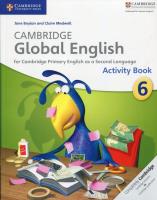 Cambridge Global English Stage 6 Activity Book. Autor: Boylan Jane, Medwell Claire. SmakLiter.pl Okładka książki Cambridge Global English Stage 6 Activity Book