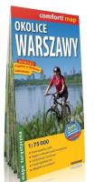 Okładka książki Comfort!map Okolice Warszawy 1:75 000 mapa w.2019