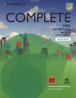Complete First for Schools Workbook without Answers with Audio Download. Autor: Souza Natasha. SmakLiter.pl Okładka książki Complete First for Schools Workbook without Answers with Audio Download