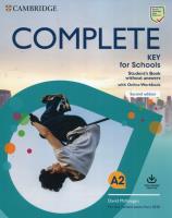 Complete Key for Schools Student's Book without answers with Online Workbook. Autor: McKeegan David. SmakLiter.pl Okładka książki Complete Key for Schools Student's Book without answers with Online Workbook