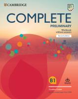 Complete Preliminary Workbook without Answers with Audio Download. Autor: Cooke Caroline. SmakLiter.pl Okładka książki Complete Preliminary Workbook without Answers with Audio Download
