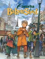 Czwórka z Baker Street T. 2 Sprawa Rabukina. Autor: Jean-Blaise Djian, Olivier Legrand, David Etien. SmakLiter.pl Okładka książki Czwórka z Baker Street T. 2 Sprawa Rabukina