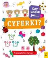 Okładka książki CZY ZNASZ JUŻ CYFERKI PRZEDSZKOLAK SIĘ UCZY