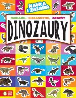 DINOZAURY. Autor: Marta Maruszczak. SmakLiter.pl Okładka książki DINOZAURY
