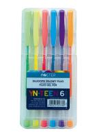 Długopis Gel Fluo 6 kolorów etui NOSTER. Wydawca: Noster. SmakLiter.pl Opakowanie Długopis Gel Fluo 6 kolorów etui NOSTER