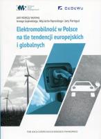 Okładka książki Elektromobilność w Polsce na tle tendencji...