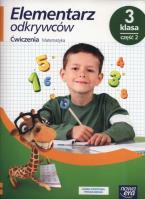 Okładka książki Elementarz odkrywców 3 Matematyka Ćwiczenia cz2 NE