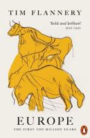 Europe: A Natural History. Autor: Tim Flannery. SmakLiter.pl Okładka książki Europe: A Natural History