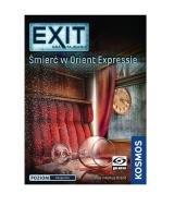 Exit: Śmierć w Orient Expressie GALAKTA. Wydawca: GALAKTA. SmakLiter.pl Opakowanie Exit: Śmierć w Orient Expressie GALAKTA