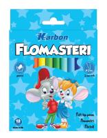 Opakowanie Flamastry 12 kolorów Lapicz KARBON