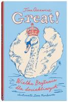 Great wielka brytania dla dociekliwych. Autor: Tina Oziewicz, Frankowska Zosia. SmakLiter.pl Okładka książki Great wielka brytania dla dociekliwych