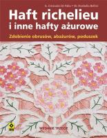 Okładka książki Haft Richelieu i inne hafty ażurowew.3