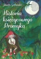 Historia księżycowego Promyka. Autor: Jolanta Gadomska. SmakLiter.pl Okładka książki Historia księżycowego Promyka
