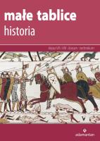 HISTORIA MAŁE TABLICE WYD. 14. Autor: Opracowanie zbiorowe. SmakLiter.pl Okładka książki HISTORIA MAŁE TABLICE WYD. 14