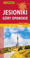 Okładka książki Jesionki i Góry Opawskie mapa turystyczna 1:50 000