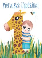 Opakowanie Karnet B6 Urodziny - Roczek chłopca