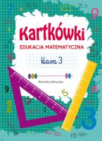 Okładka książki Kartkówki Edukacja matematyczna Klasa 3