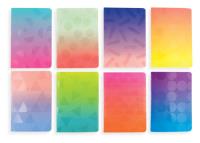 Opakowanie Kieszonkowe Mini Notesy - Oh My Ombre! 8 sztuk