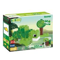 Klocki ekologiczne - 2w1 Żółw i ślimak. Wydawca: Qelements. SmakLiter.pl Opakowanie Klocki ekologiczne - 2w1 Żółw i ślimak