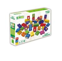 Klocki ekologiczne - Pierwszy zestaw klocków. Wydawca: Qelements. SmakLiter.pl Opakowanie Klocki ekologiczne - Pierwszy zestaw klocków