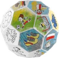 Okładka książki Kolorowanka składanka Piłka nożna 3D