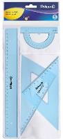 Komplet geometryczny. Wydawca: Pelikan. SmakLiter.pl Opakowanie Komplet geometryczny