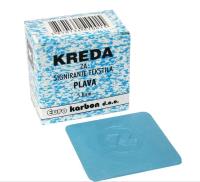 Opakowanie Kreda do tekstyliów niebieska 5szt KARBON