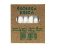 Opakowanie Kreda okrągła biała 12szt KARBON