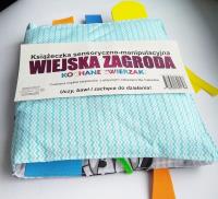 Okładka książki Książeczka sens.-manipulacyjna. Wiejska zagroda