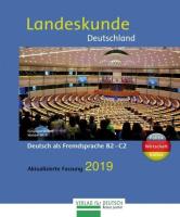 Landeskunde Deutschland B2/C2 2019 HUEBER. Autor: Luscher Renate. SmakLiter.pl Okładka książki Landeskunde Deutschland B2/C2 2019 HUEBER