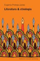 Okładka książki Literatura et etnologia