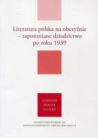 Opakowanie Literatura polska na obczyźnie