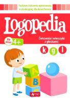 LOGOPEDIA ĆWICZENIA I WIERSZYKI Z GŁOSKAMI K G ORAZ L. Autor: Opracowanie zbiorowe. SmakLiter.pl Okładka książki LOGOPEDIA ĆWICZENIA I WIERSZYKI Z GŁOSKAMI K G ORAZ L