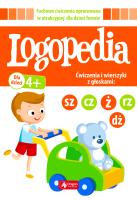 Okładka książki LOGOPEDIA ĆWICZENIA I WIERSZYKI Z GŁOSKAMI SZ CZ DŻ Ż/RZ