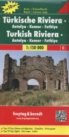 Mapa Turecka Riwiera Antalya-Fethiye 1: 150 000. Wydawca: Freytag&berndt. SmakLiter.pl Opakowanie Mapa Turecka Riwiera Antalya-Fethiye 1: 150 000
