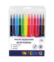 Opakowanie Mazaki pędzelkowe 12 kolorów YN TEEN