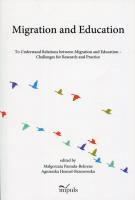 Migration and Education. Autor: Małgorzata Pamuła-Behrens. SmakLiter.pl Okładka książki Migration and Education