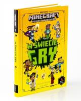 Minecraft. W świecie gry. Autor: Nick Elioplaos. SmakLiter.pl Okładka książki Minecraft. W świecie gry