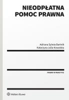 Okładka książki Nieodpłatna pomoc prawna