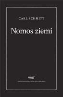 Nomos ziemi. Autor: Carl Schmitt. SmakLiter.pl Okładka książki Nomos ziemi