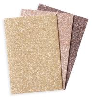 Opakowanie Notes z brokatem Glamtastic Złoto & Brąz 3 sztuki