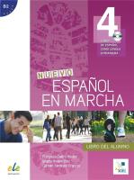 Nuevo Espanol en marcha 4 Podręcznik + CD. Autor:   Praca zbiorowa. SmakLiter.pl Okładka książki Nuevo Espanol en marcha 4 Podręcznik + CD