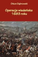 Okładka książki Operacja wiedeńska 1683 roku