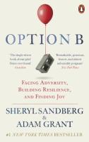 Option B. Autor: Sheryl Sandberg, Grant Adam. SmakLiter.pl Okładka książki Option B