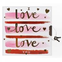 Pamiętnik na kłódkę Love. Wydawca: Starpak. SmakLiter.pl Opakowanie Pamiętnik na kłódkę Love